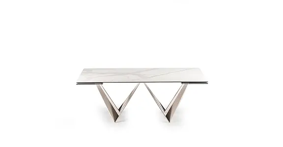 Stylish marble-top table design