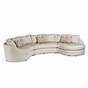 Modern beige sectional couch design
